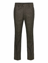 Slim D Gal Suit Pants Gant Brown