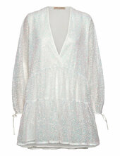 Sequins Mini Dress Stella Nova White