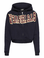 India Zip Hood Svea Blue