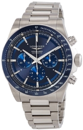Longines Herreur L3.835.4.92.6 Conquest Blå/stål Ø42 Mm