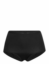 Basic Cotton High Waist Brief Femilet Black