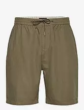 Seasonal Core - Fave Cotton Linen Relaxed Fit Bermuda Scotch & Soda Green