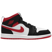 Sneakers Nike  Jordan 1 Mid Gym Red Black White (ps)