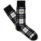 Langskaftede Strømper Fred Perry  Tartan Sock