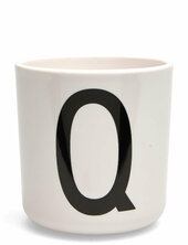 Kids Personal Eco Cup Design Letters White