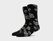 Carhartt Wip Paisley Socks, Black