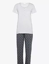 Mlmira Star Ss Jrs Pyjamas 2f A. E. Noos Mamalicious Grey
