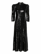 Slfmiley 3/4 Ankle Dress B Selected Black
