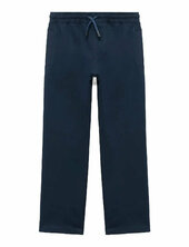 Cotton Drawstring Joggers Mango Navy