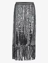 Mmmiaz Sequin Skirt Mos Mosh Silver