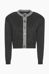 Firm Knit Cardigan - Phantom Comb - Rotate - Grå M