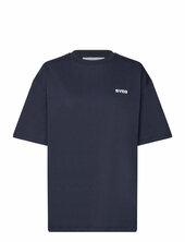 Smaustin Boxy Ss T-shirt Svea Navy