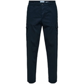 Bukser Selected  Slim Tapered Wick 172 Cargo Pants - Dark Sapphire