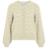 Cardigans Vila Cardigan Tuli L/s - Super Light Natural Melange