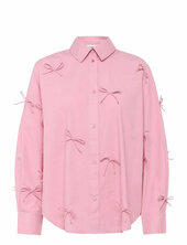 Sljoa Bow Shirt Soaked In Luxury Pink