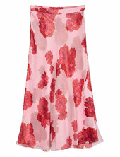 Vmthilda Teora Hw Ankle Skirt Wvn Ga Ce Vero Moda Pink