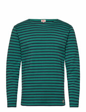 Breton Striped Shirt Héritage Armor Lux Green