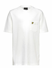 Plain Pique Pocket T-shirt Lyle & Scott White