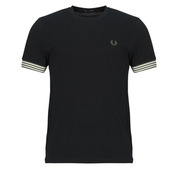 T-shirts M. Korte ærmer Fred Perry  Striped Cuff T-shirt
