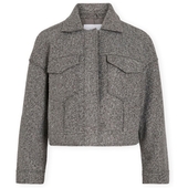 Frakker Vila  Franca Jacket - Medium Grey Melange