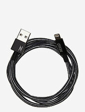 Charger Cable Iph A-z Design Letters Black