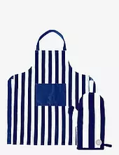 Aron Apron & Bbq Glove Set Sagaform Blue