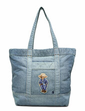 Dnm Trvlr Bear-pp Tote-tte-med Polo Ralph Lauren Blue