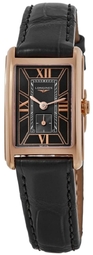 Longines Dameur L5.255.8.75.2 Dolcevita Grå/læder