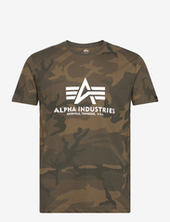 Basic T-shirt Camo Alpha Industries Khaki