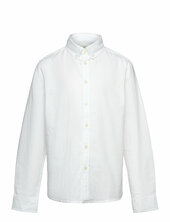 100% Cotton Oxford Shirt Mango White