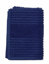 Check Towel 50x100 Cm Navy Blue Juna Navy