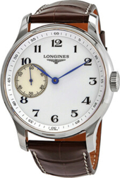 Longines Herreur L2.841.4.18.3 Master Hvid/læder Ø47.5 Mm