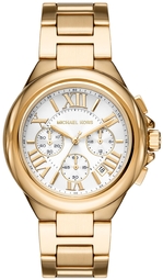 Michael Kors Dameur Mk7270 Camille Hvid/guldtonet Stål Ø43 Mm
