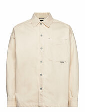 Boxy Fit Shirt L\s G-star Raw Cream