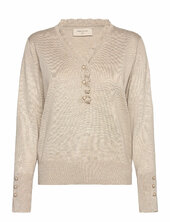 Fqkatie-pullover Free/quent Beige