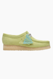 Wallabee. D - Pale Lime Suede - Clarks - Grøn 41