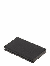 Personal Card Holder Design Letters Grey