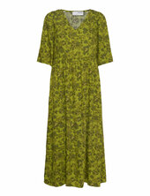 Slfheidi 2/4 Midi Dress B Selected Green