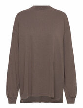 Over D Long Sleeve Weekday Brown