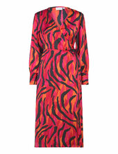 Vinaria L/s Wrap Midi Dress/dc/su Vila Red
