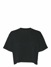 Nmalena S/s O-neck Semicrop Top Fwd Noos Noisy May Black