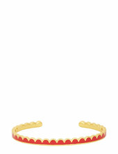Lace Bangle - Brass Design Letters Gold
