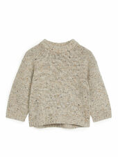 Neps Wool Jumper - Beige