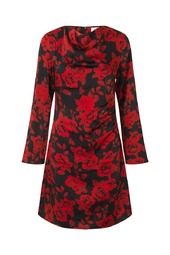 Modström - Kjole - Ruthiemd Print Dress - Racing Rose