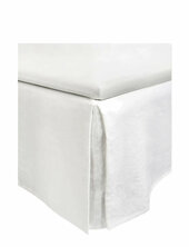 Weeknight Bed Skirt Himla White