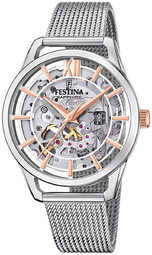Festina Dameur F20627-1 Classic Skeletskåret/stål Ø35.5 Mm