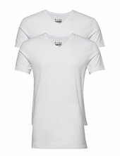 Bhdinton V-neck Tee 2-pack Blend White