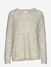 05 The Knit Pullover Denim Hunter Grey