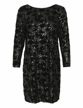 Kagritt Sequin Dress Kaffe Black