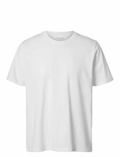 Slhaspen Ss O-neck Tee Noos Selected White